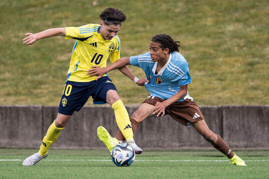 Alexander Erdogan of Sweden and Anthony Philips of Belgium