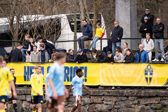 Spectators in the stands