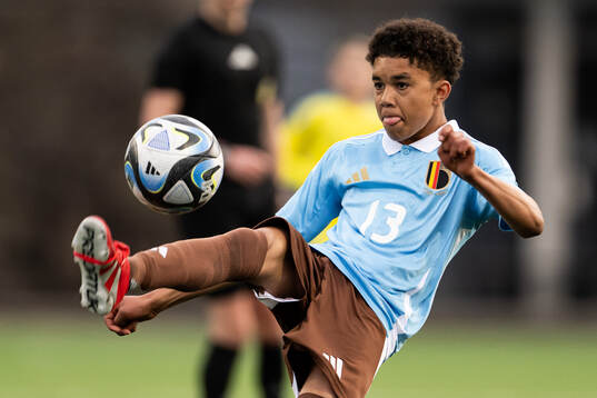 Femi Siwoku of Belgium
