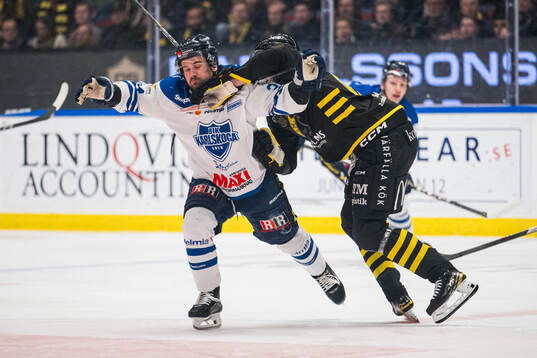 Karlskogas Theodor Pistek och AIKs Gustav Sjöqvist