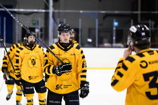 Skellefteås Rasmus Olsen Brekke deppar