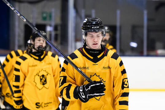 Skellefteås Rasmus Olsen Brekke deppar
