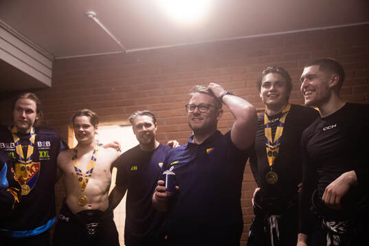 Djurgårdens tränare Martin Linder Öst