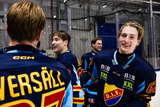 Djurgårdens Wilson Björck jublar
