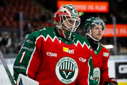 Frölundas målvakt Lars Johansson