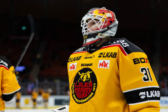 Luleås målvakt Matteus Ward