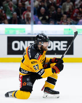 Luleås Linus Omark jublar