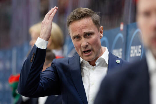 Frölundas tränare Roger Rönnberg