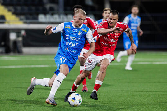 Oddevolds Olle Kjellman Olblad och Kalmars Melker Hallberg