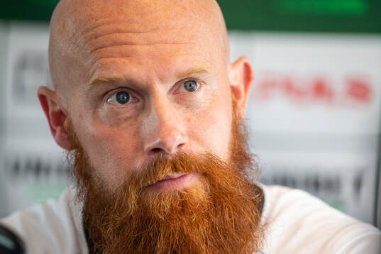 Landskronas tränare Max Mölder