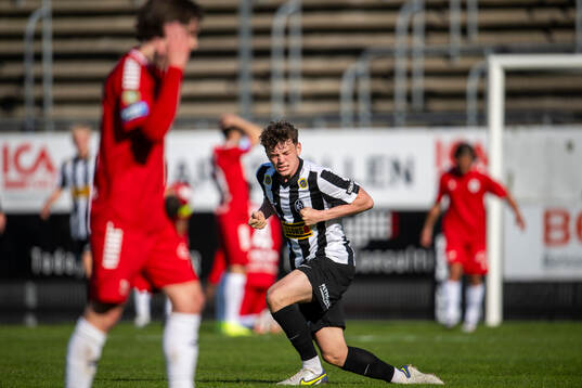 Landskronas Max Nilsson jublar