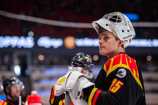 Brynäs målvakt Oscar Westman