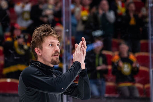 Brynäs Johannes Kinnvall jublar