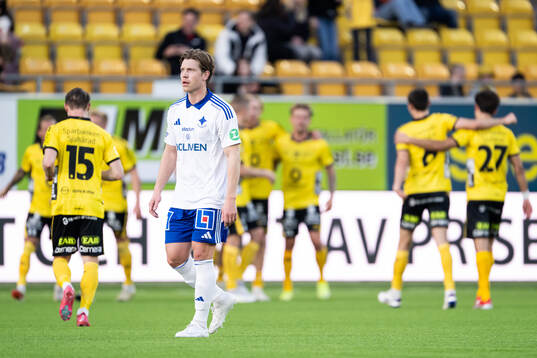 IFK Norrköpings Alexander Fransson deppar