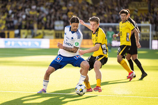 IFK Norrköpings Arnor Traustason och Elfsborgs Gottfrid