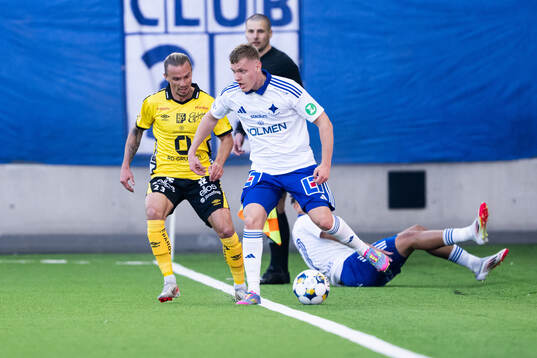 Elfsborgs Niklas Hult och IFK Norrköpings Sebastian