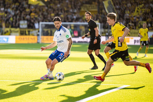 IFK Norrköpings Arnor Traustason och Elfsborgs Gottfrid