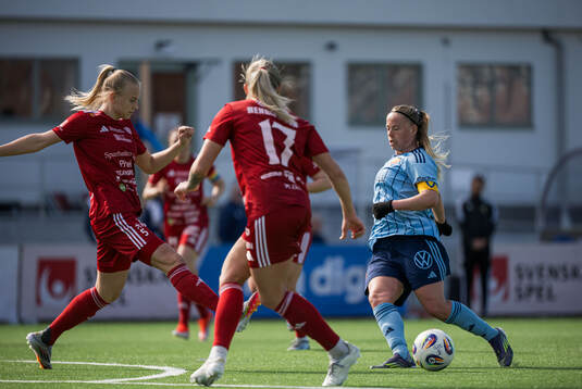 Djurgårdens Therese Åsland