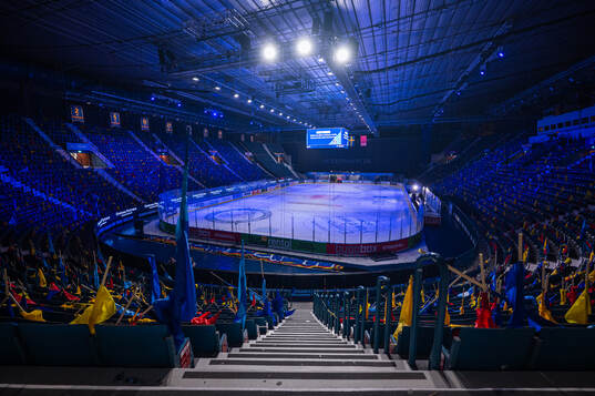 Interiör vy av Hovet