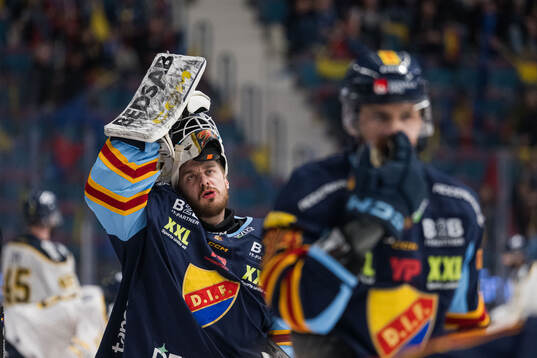 Djurgårdens målvakt Hugo Hävelid