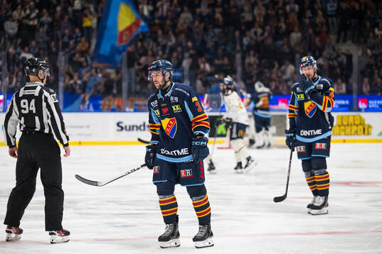 Djurgårdens August Berg och Edvin Hammarlund deppar