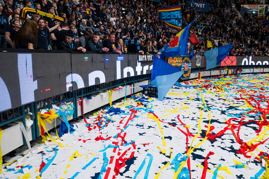 under semifinal sju i Hockeyallsvenskan mellan Djurgården