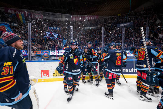 Djurgårdens Albin Grewe jublar