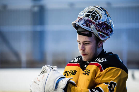 Luleås målvakt Axel Markström