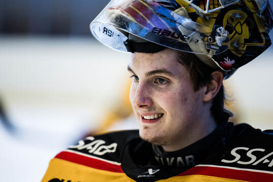 Luleås målvakt Isak Sörqvist