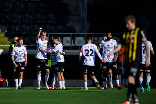 Mjällbys Jacob Kiilerich Rask, Abdoulie Manneh, Nicklas