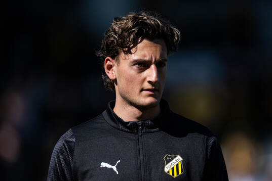 Häckens Silas Andersen vid line-up
