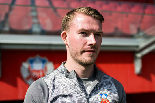 Helsingborgs tränare Kristoffer Schönbeck