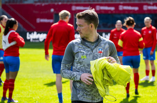 Helsingborgs tränare Kristoffer Schönbeck