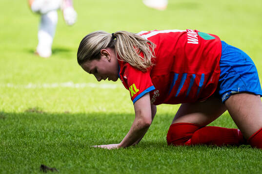 Helsingborgs Tilde Wahrenberg deppar
