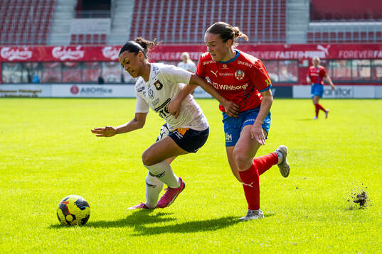 Örgrytes Ashley Hellström och Helsingborgs Mathilde
