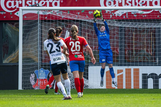 Helsingborgs målvakt Hannah Tegestål