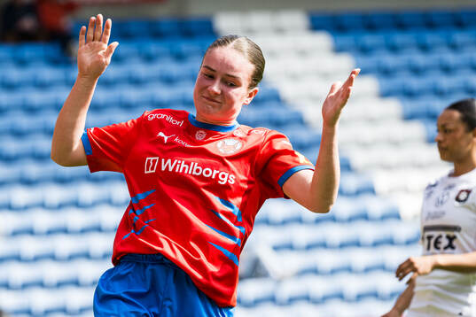 Helsingborgs Mathilde Vangsgaard deppar