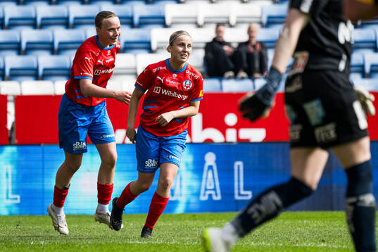 Helsingborgs Cornelia Rahmberg och och Helsingborgs Ebba