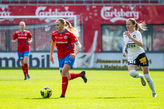 Helsingborgs Agnes Eklöf och Mathilde Vangsgaard