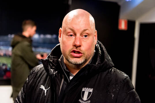 Malmö FFs tränare Jonas Valfridsson