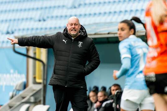Malmö FFs tränare Jonas Valfridsson