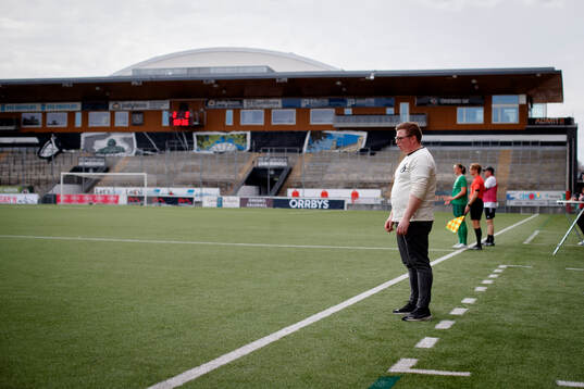 Örebros tränare Dennis Gabrielsson