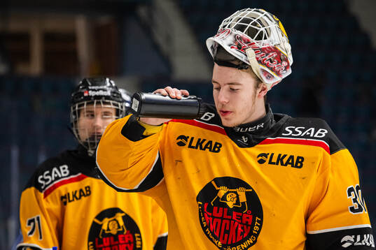 Luleås målvakt Axel Markström