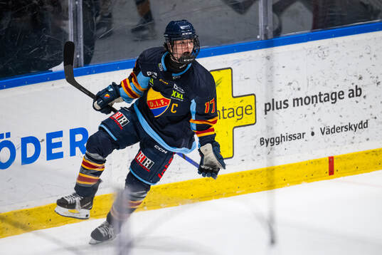 Djurgårdens Viktor Hedlund jublar