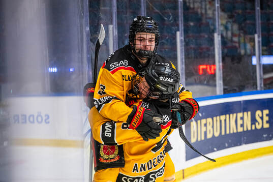 Luleås Joseph Harmouche jublar