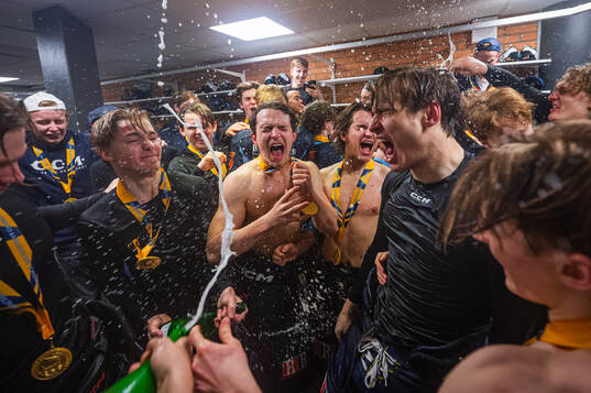 Bläddra bland fler bilder av Ishockey, J18, SM-final 3, Djurgården - Luleå