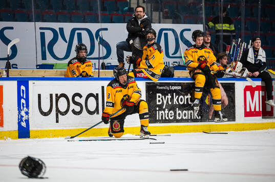 Luleås Lo Axelsson, Otto Andersson, Vidar Fredriksson och