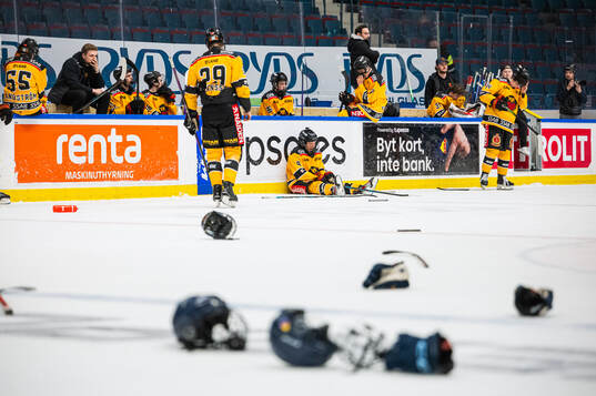 Luleås spelare deppar