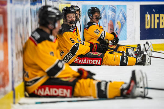Luleås Hugo Johansson deppar