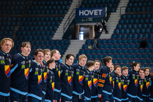 Djurgårdens spelare jublar